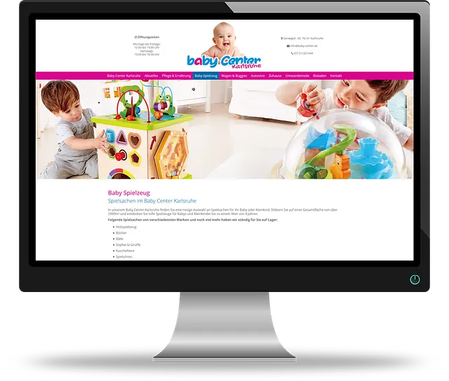Website Baby Center Karlsruhe
